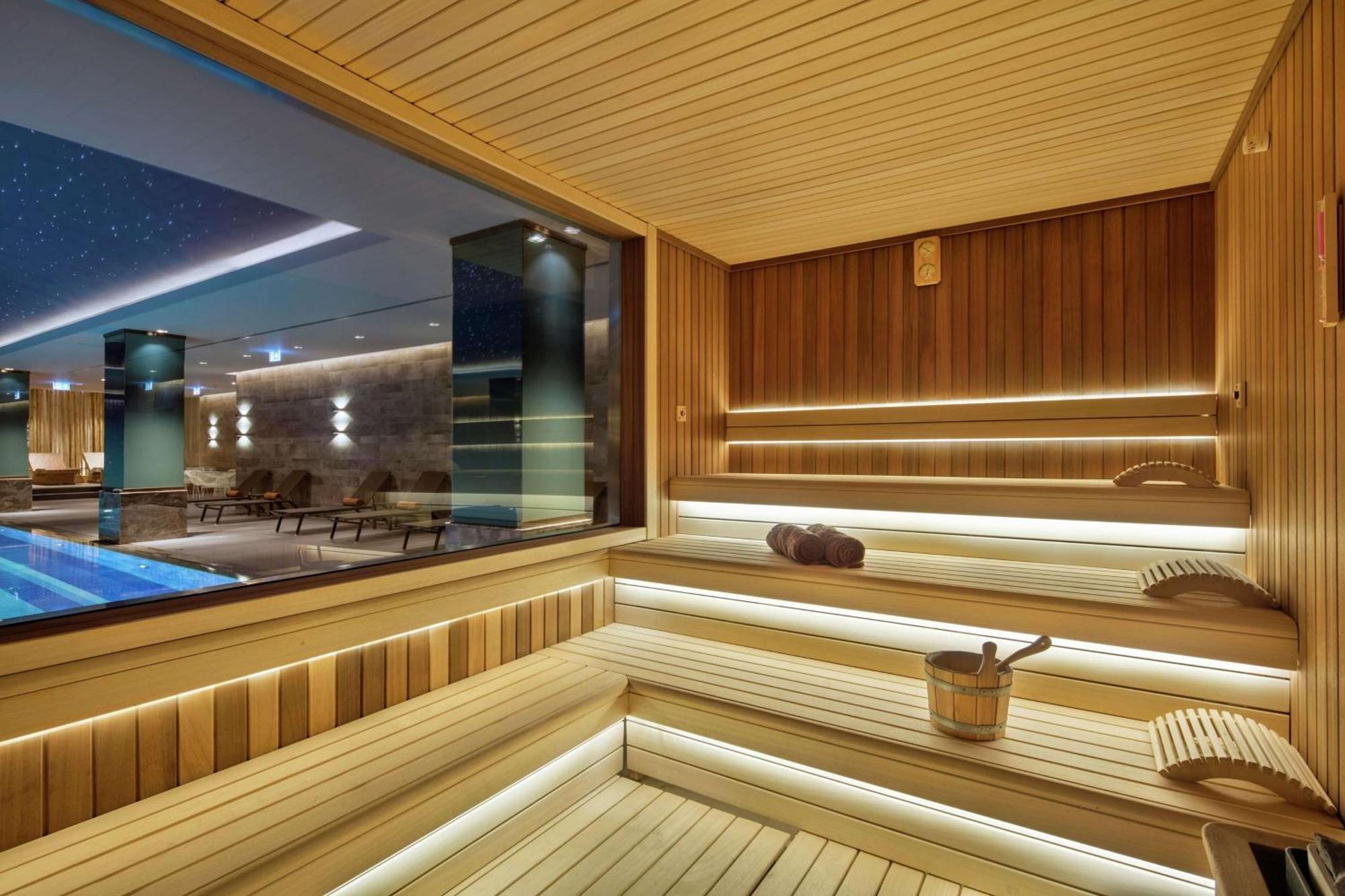 Готель Doubletree By Hilton Скоп'є Екстер'єр фото Sauna