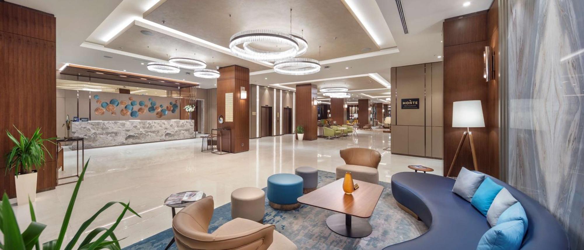 Готель Doubletree By Hilton Скоп'є Екстер'єр фото Lobby