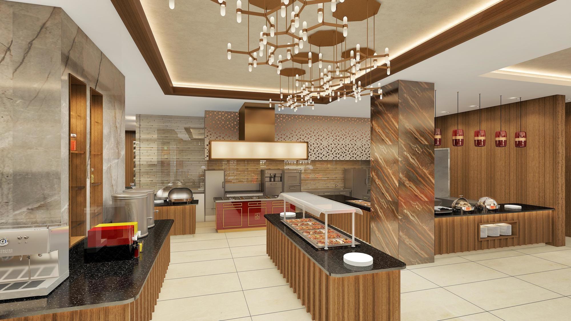 Готель Doubletree By Hilton Скоп'є Екстер'єр фото The interior of the restaurant